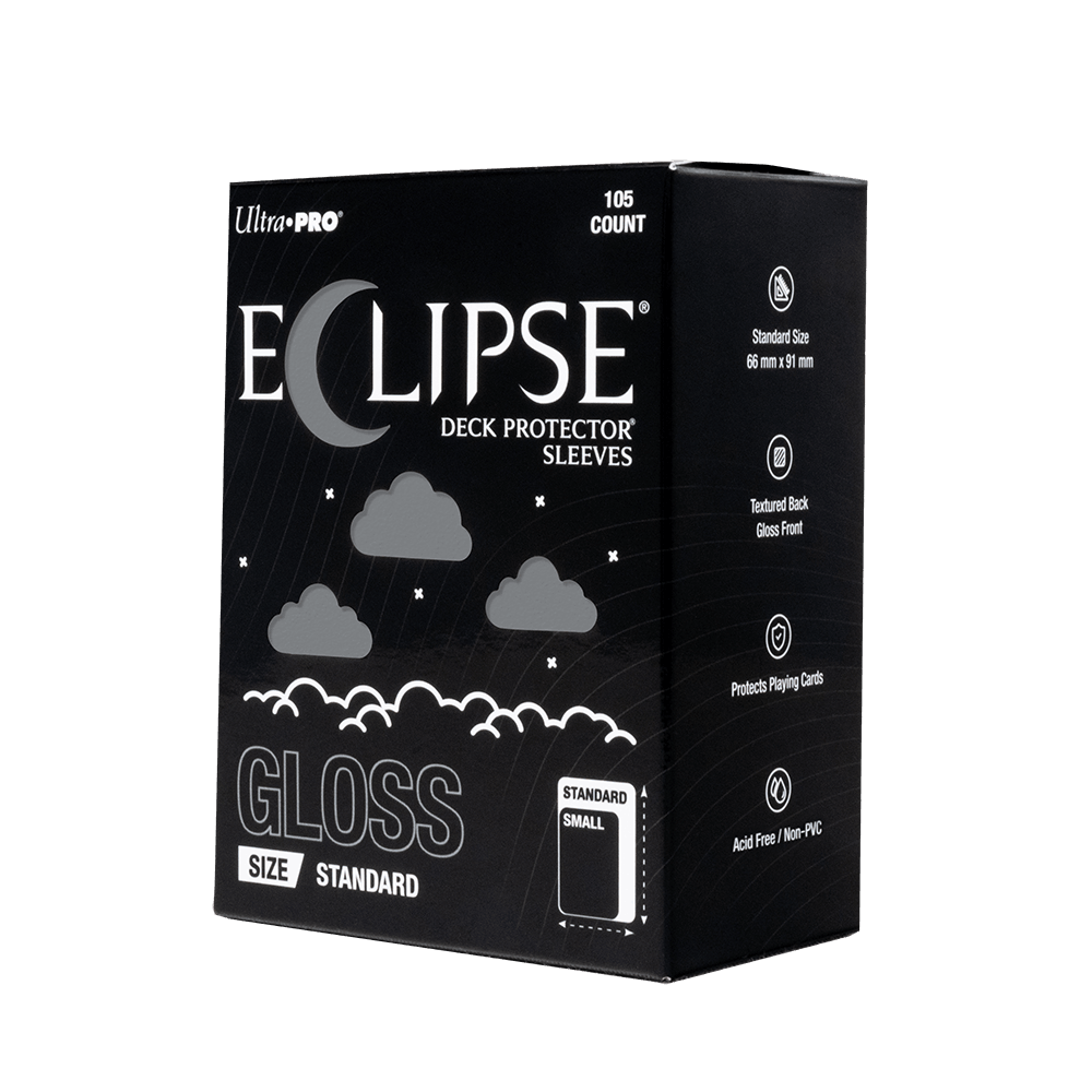ultra-pro-eclipse-gloss-standard-deck-protector-sleeves-105ct-smoke-grey image 3
