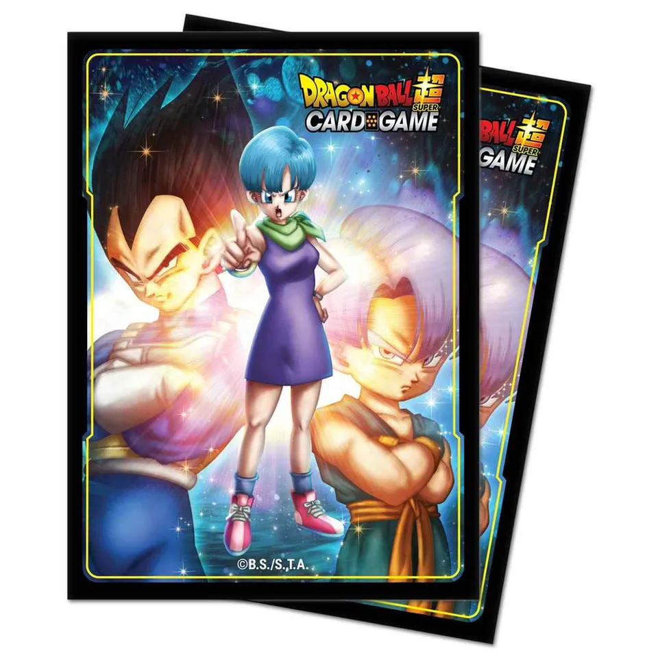 ultra-pro-bulma-vegeta-und-trunks-standard-deck-protector-sleeves-65-st-ck-f-r-d image 1