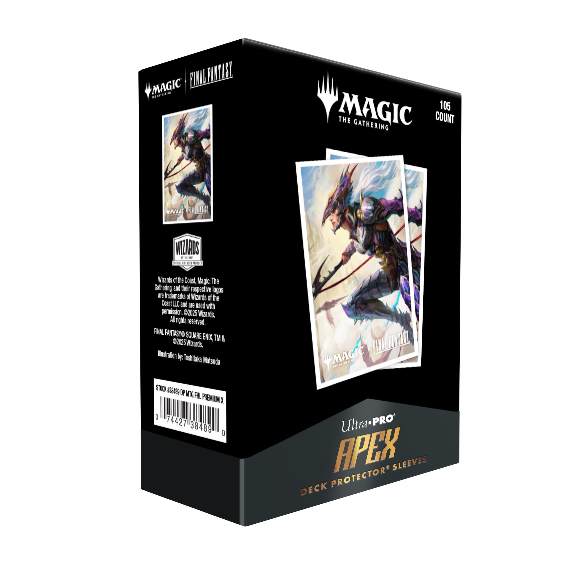 ultra-pro-magic-the-gathering-final-fantasy-kain-apex-deck-protector-sleeves-105 image 5