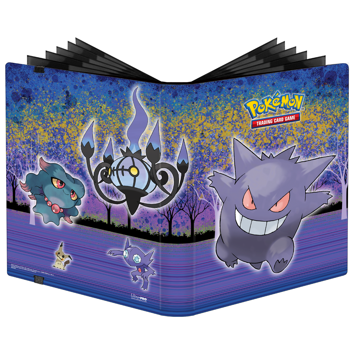 ultra-pro-gallery-series-haunted-hollow-9-pocket-pro-binder-f-r-pok-mon image 1