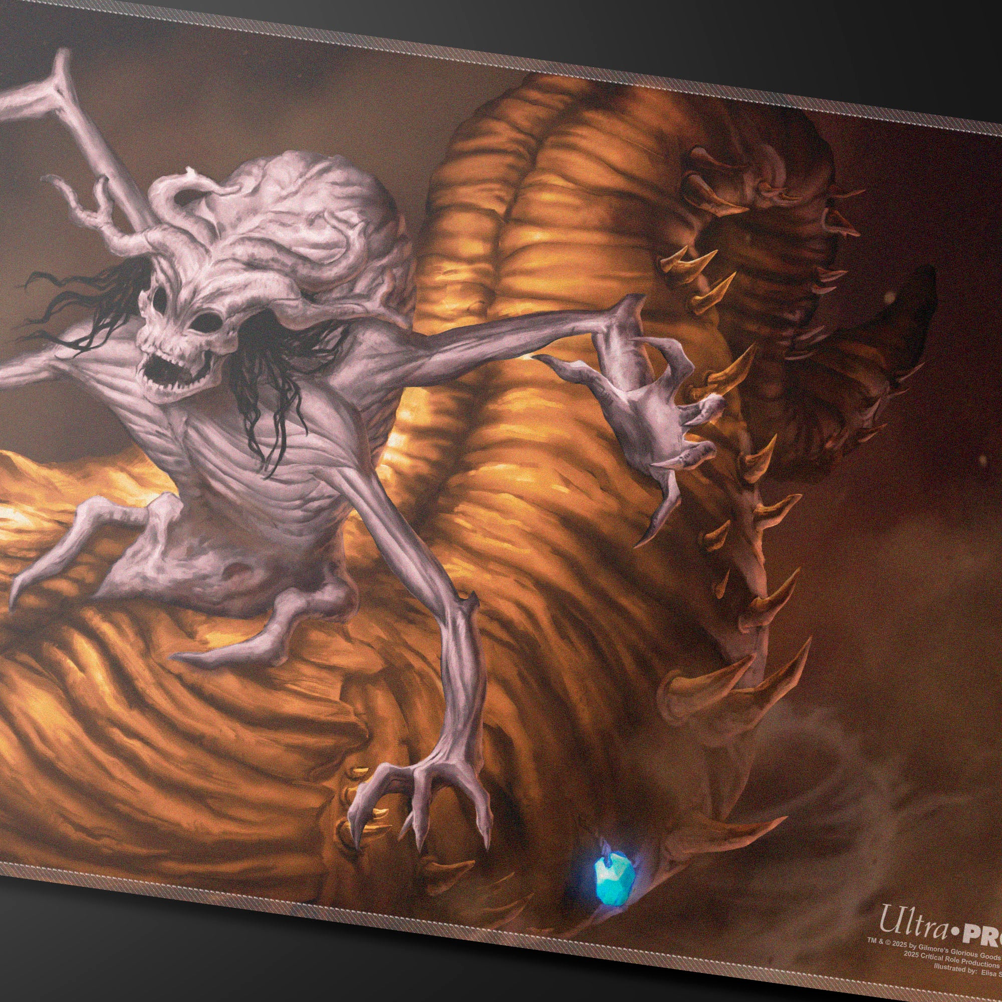 ultra-pro-critical-role-baddies-the-shademother-stitched-playmat image 2