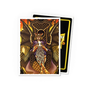 dragon-shield-queen-athromark-portrait-matte-art-sleeves image 2