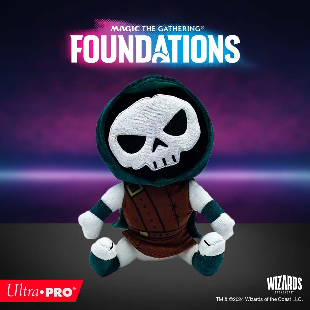 ultra-pro-magic-the-gathering-foundations-tiny-bones-plush-gamer-pouch image 2