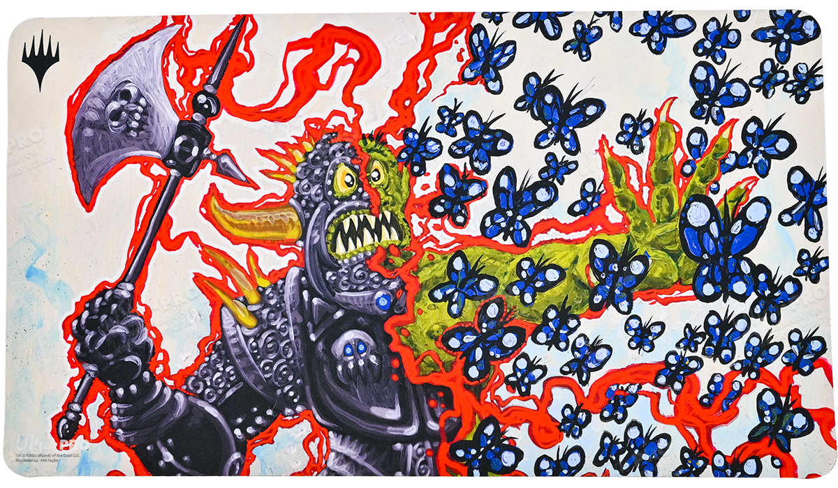 ultra-pro-playmat-double-masters-chaos-warp-standard-gaming-spielmatte-magic-the image 1