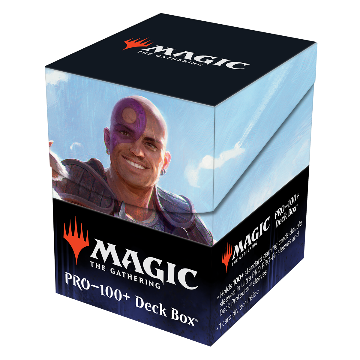 ultra-pro-100-deck-box-minsc-boo-timeless-heroes-commander-legends-baldur-s-gate image 2