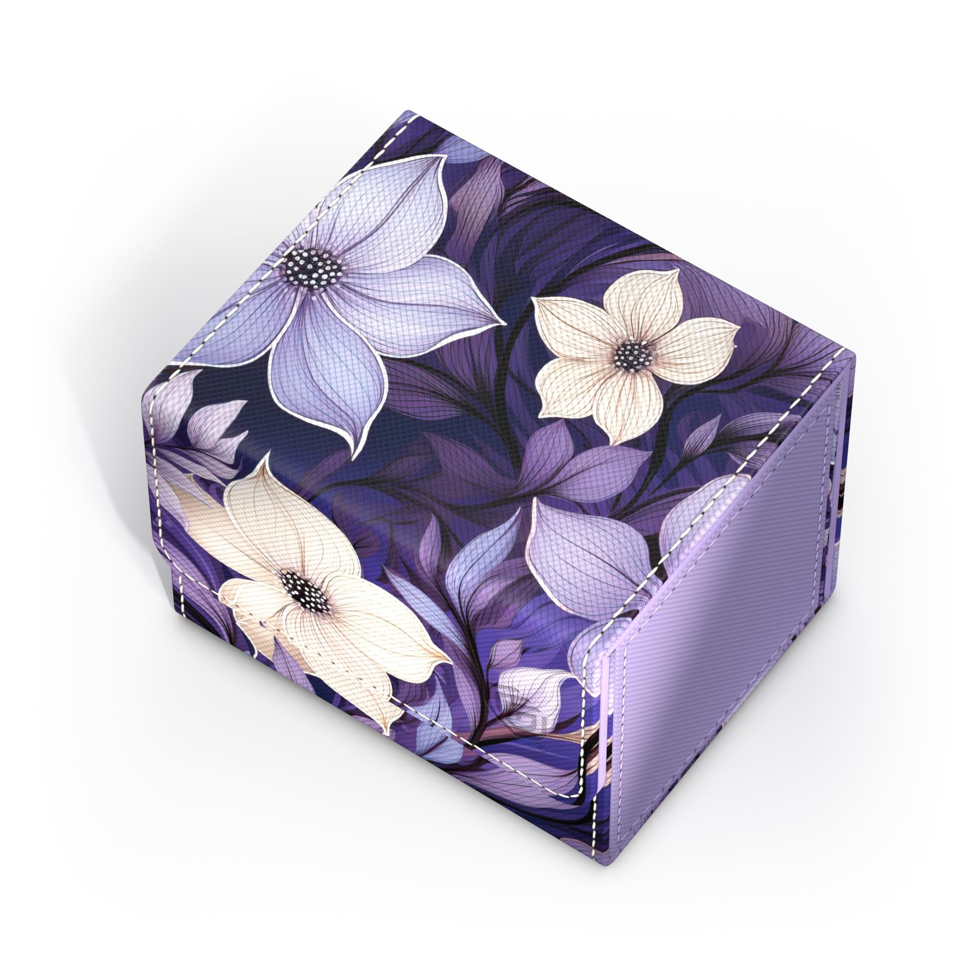 ultimate-guard-sidewinder-100-xenoskin-deck-box-floral-places-moonlit-glen image 3