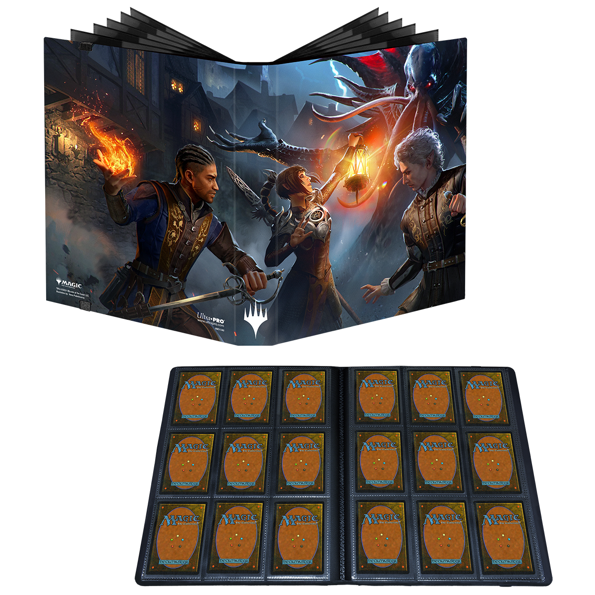 ultra-pro-commander-legends-battle-for-baldur-s-gate-party-battle-9-pocket-pro-b image 2