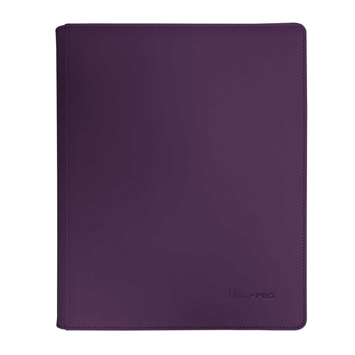 ultra-pro-vivid-9-pocket-zippered-pro-binder-midnight-plum image 1
