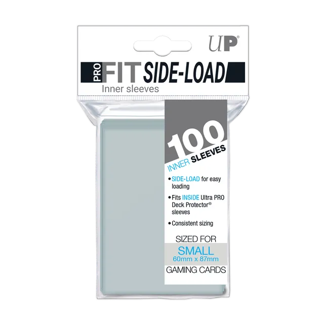 ultra-pro-pro-fit-side-load-small-deck-inner-sleeves-100ct-yu-gi-oh image 1