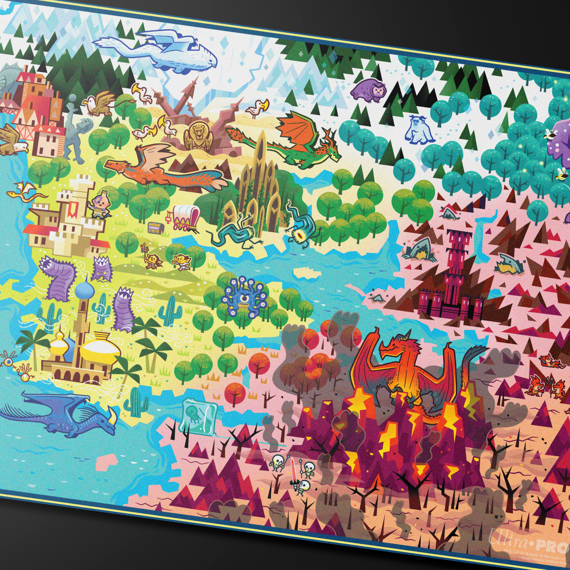 ultra-pro-extra-life-2025-playmat-f-r-dungeons-dragons image 2