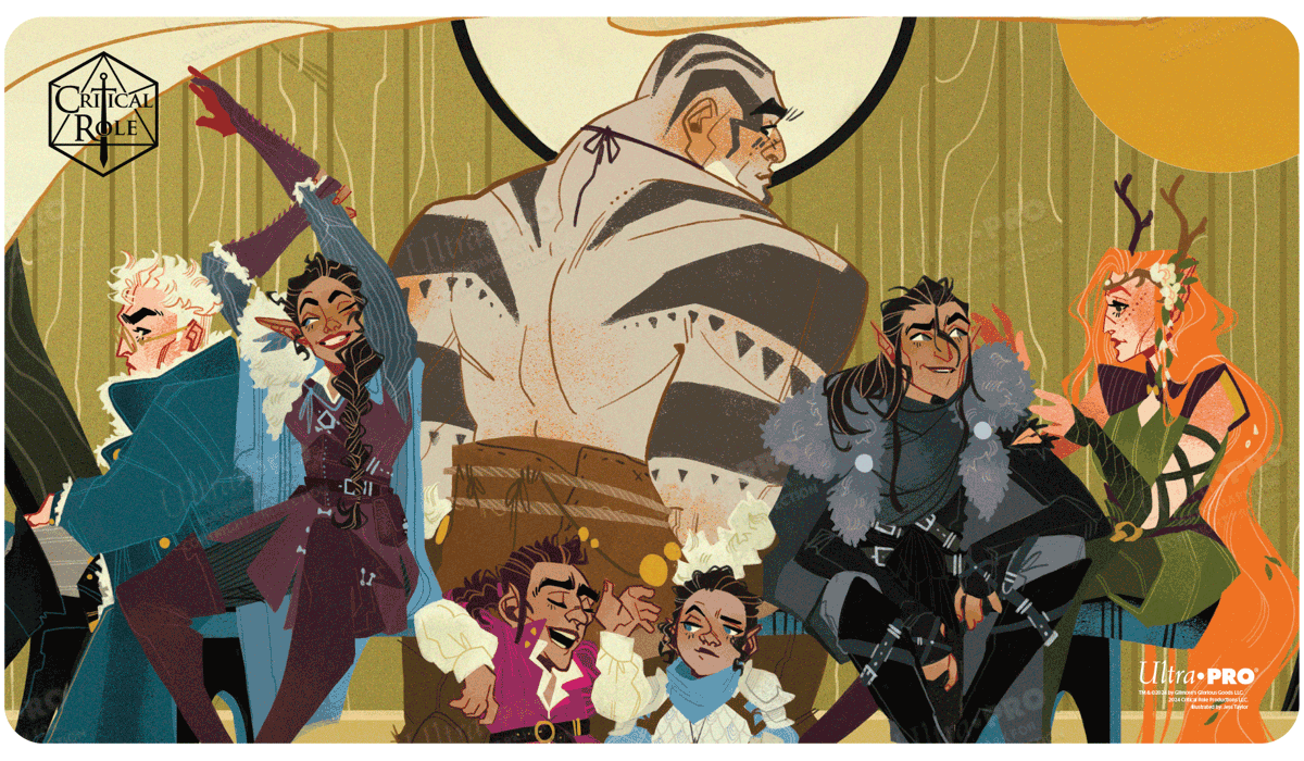 ultra-pro-critical-role-pod-stitched-edge-playmat-vox-machina-origins-iii-2 image 1