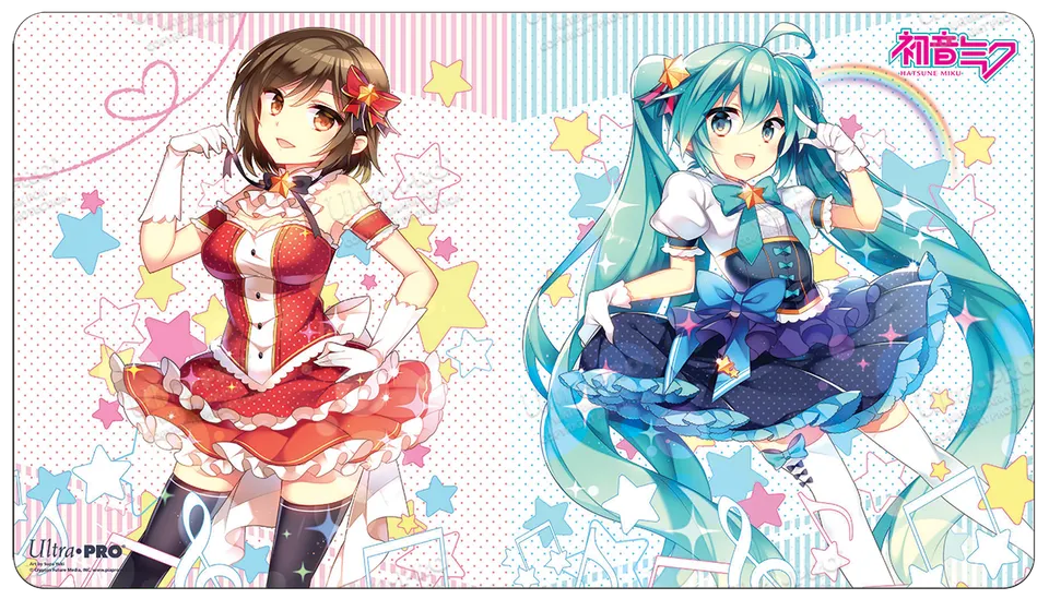 ultra-pro-hatsune-miku-digital-dreamland-starlight-melody-standard-gaming-playma image 1