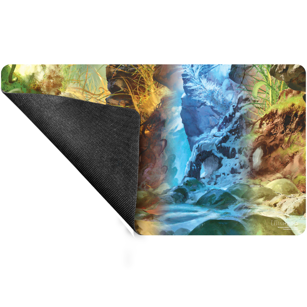 ultra-pro-bloomburrow-season-lands-swamp-four-seasons-standard-gaming-playmat image 3