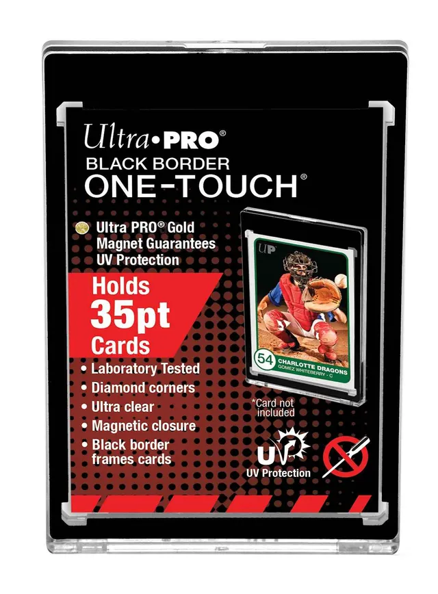 ultra-pro-35pt-black-border-uv-one-touch-magnetic-holder image 1