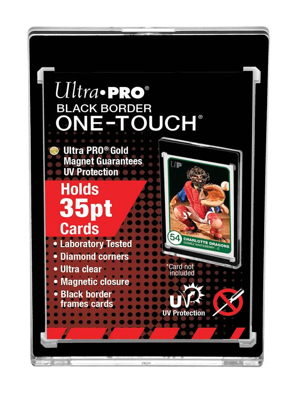 ultra-pro-35pt-black-border-uv-one-touch-magnetic-holder image 1