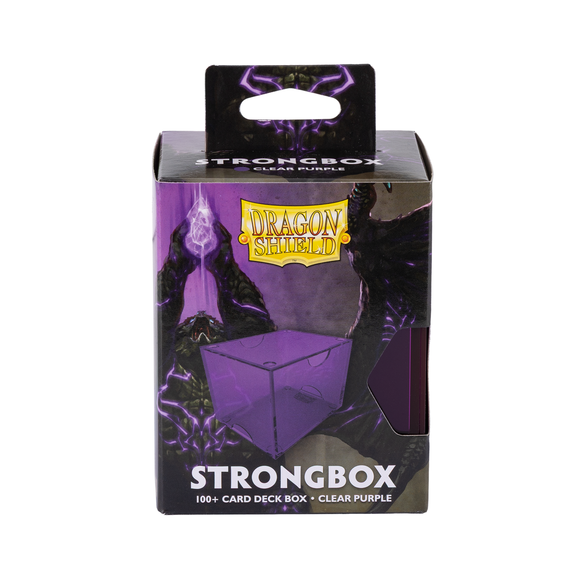 dragon-shield-strongbox-clear-purple-deckbox image 6
