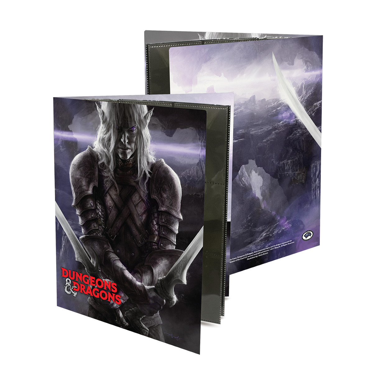 ultra-pro-dungeons-dragons-drizzt-character-folio-mappe image 1