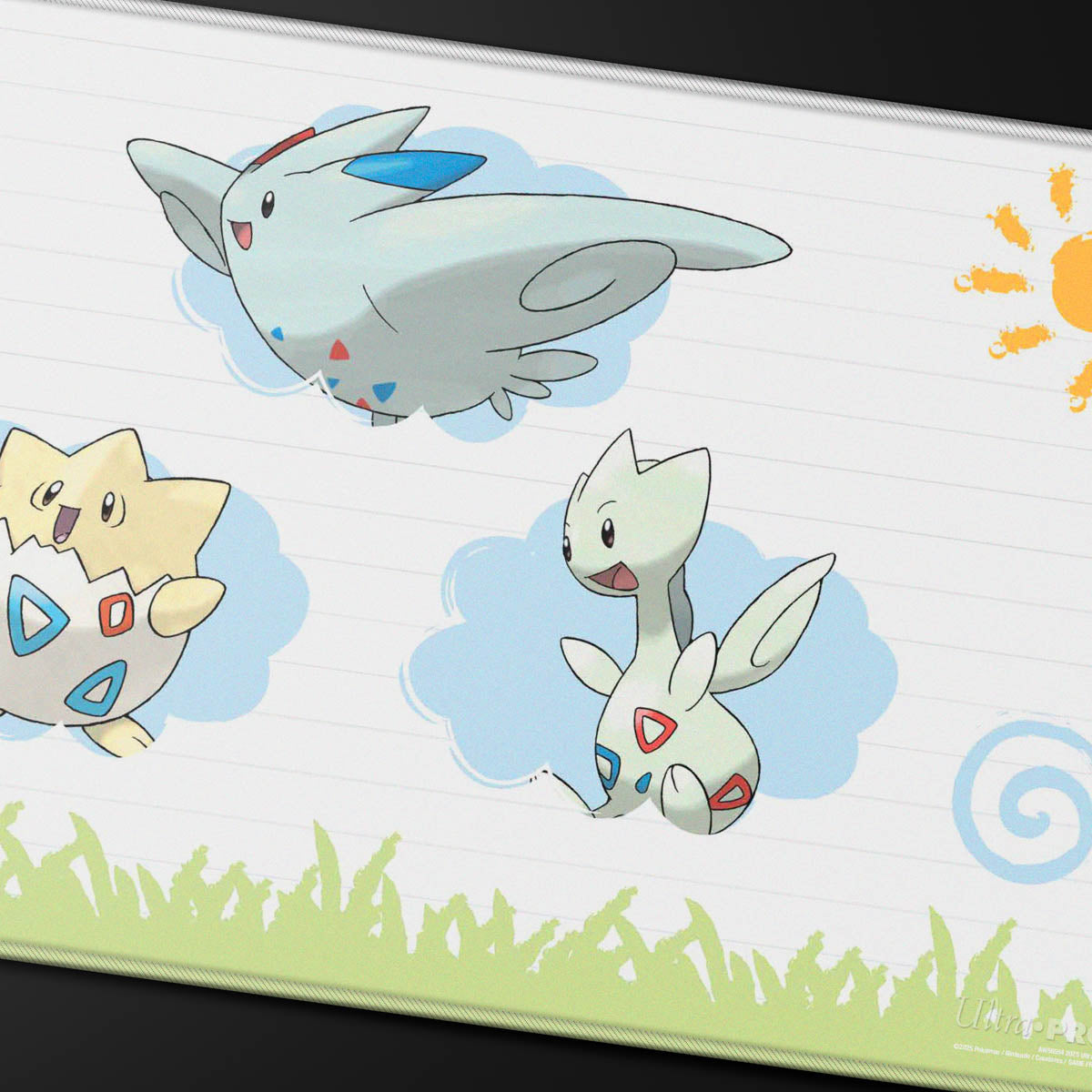 ultra-pro-pok-mon-togepi-evolutions-stitched-playmat-togepi-togetic-togekiss image 2