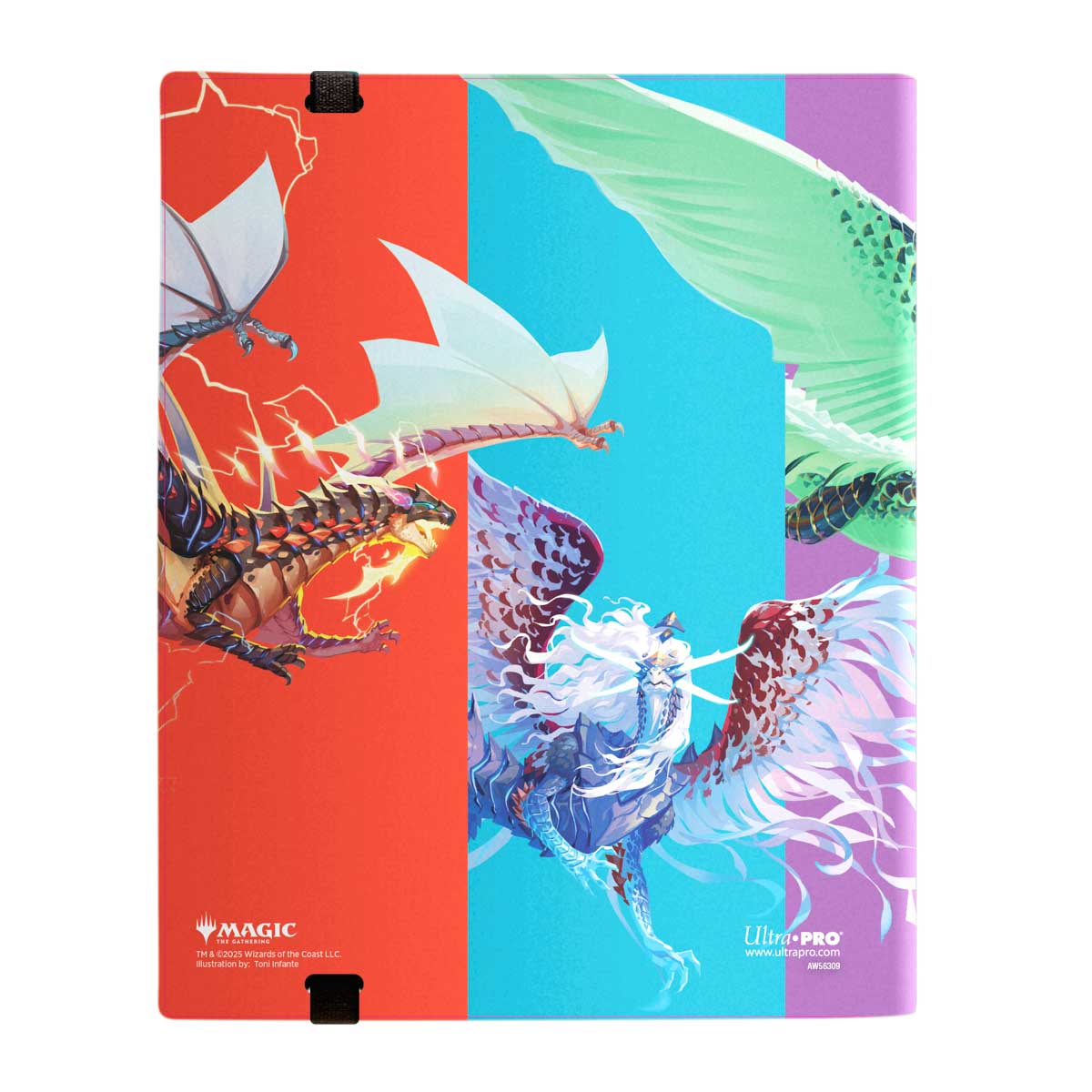 ultra-pro-magic-the-gathering-tarkir-dragonstorm-prerelease-9-pocket-pro-binder image 2
