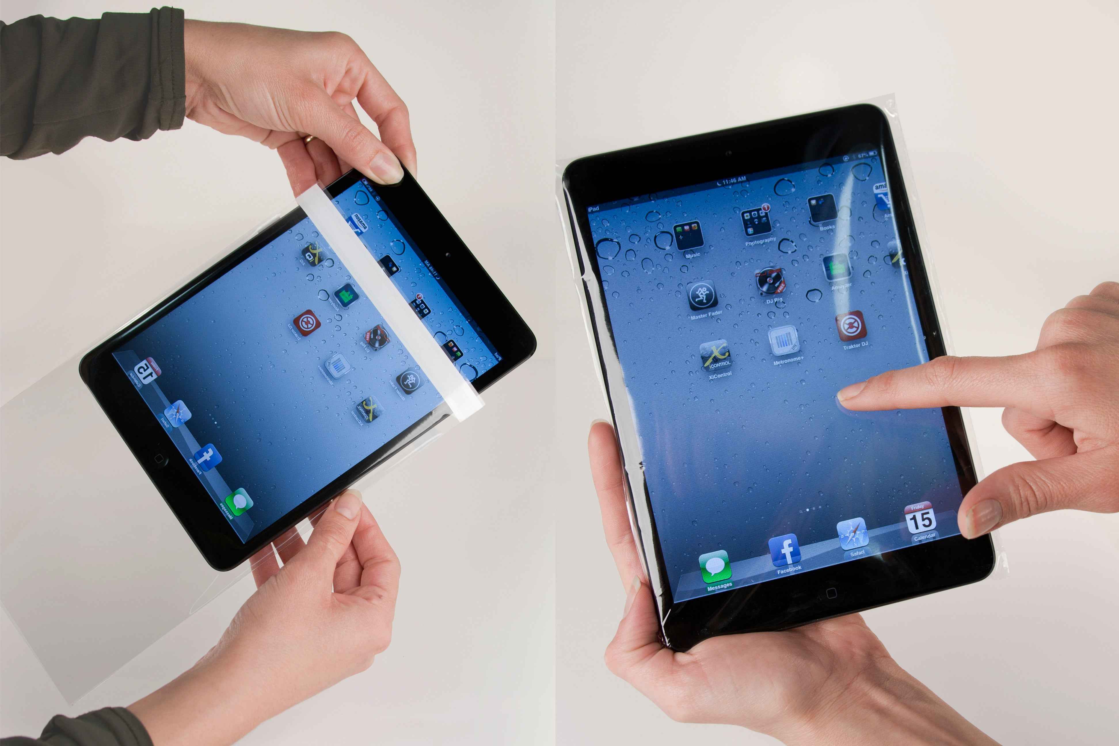 ultra-pro-ultra-sleeves-resealable-tablet-schutzh-llen-10-st-ck-f-r-ipad-und-and image 2