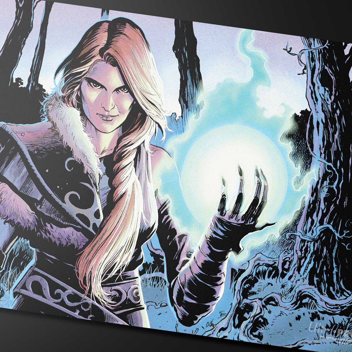 ultra-pro-double-sided-playmat-magic-the-gathering-innistrad-remastered-arlinn-k image 3