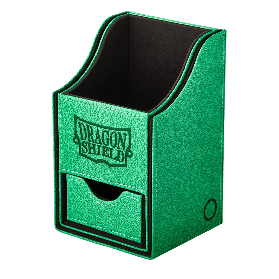 dragon-shield-nest-100-green-black-deckbox image 1