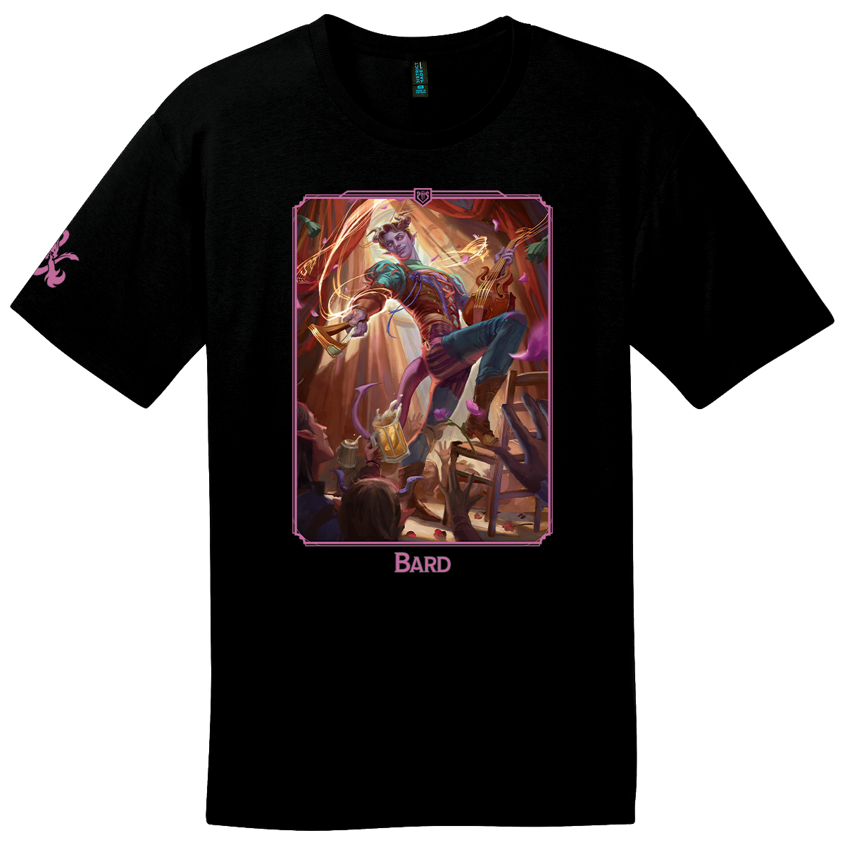 ultra-pro-dungeons-dragons-bard-class-t-shirt image 1