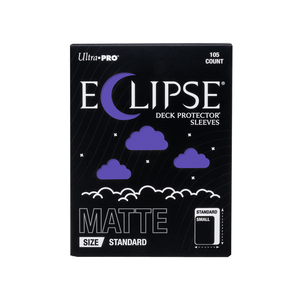 ultra-pro-eclipse-matte-standard-deck-protector-sleeves-royal-purple-105ct image 1