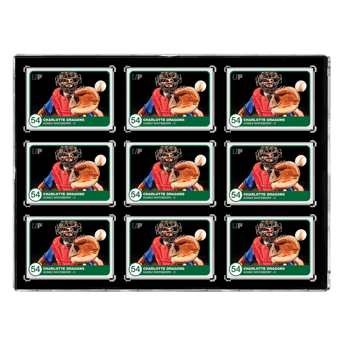 ultra-pro-35pt-9-card-black-border-one-touch-magnet-halter-mit-uv-schutz image 7