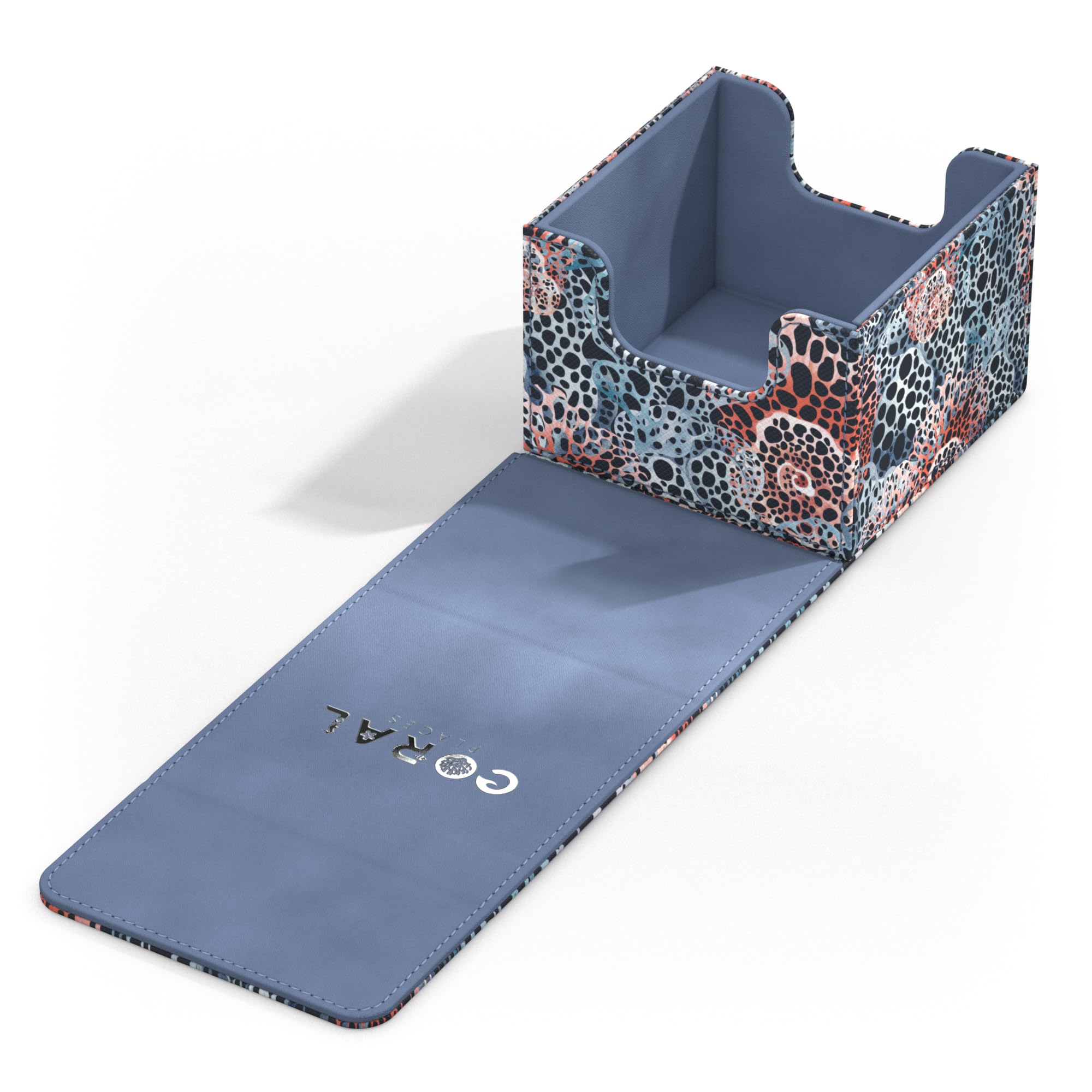 ultimate-guard-sidewinder-133-xenoskin-coral-places-twilight-tide-deck-box image 7