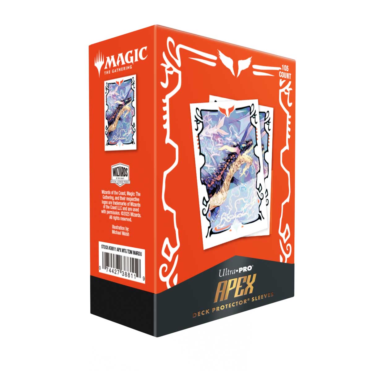 ultra-pro-tarkir-dragonstorm-neriv-heart-of-the-storm-105ct-apex-deck-protector- image 4