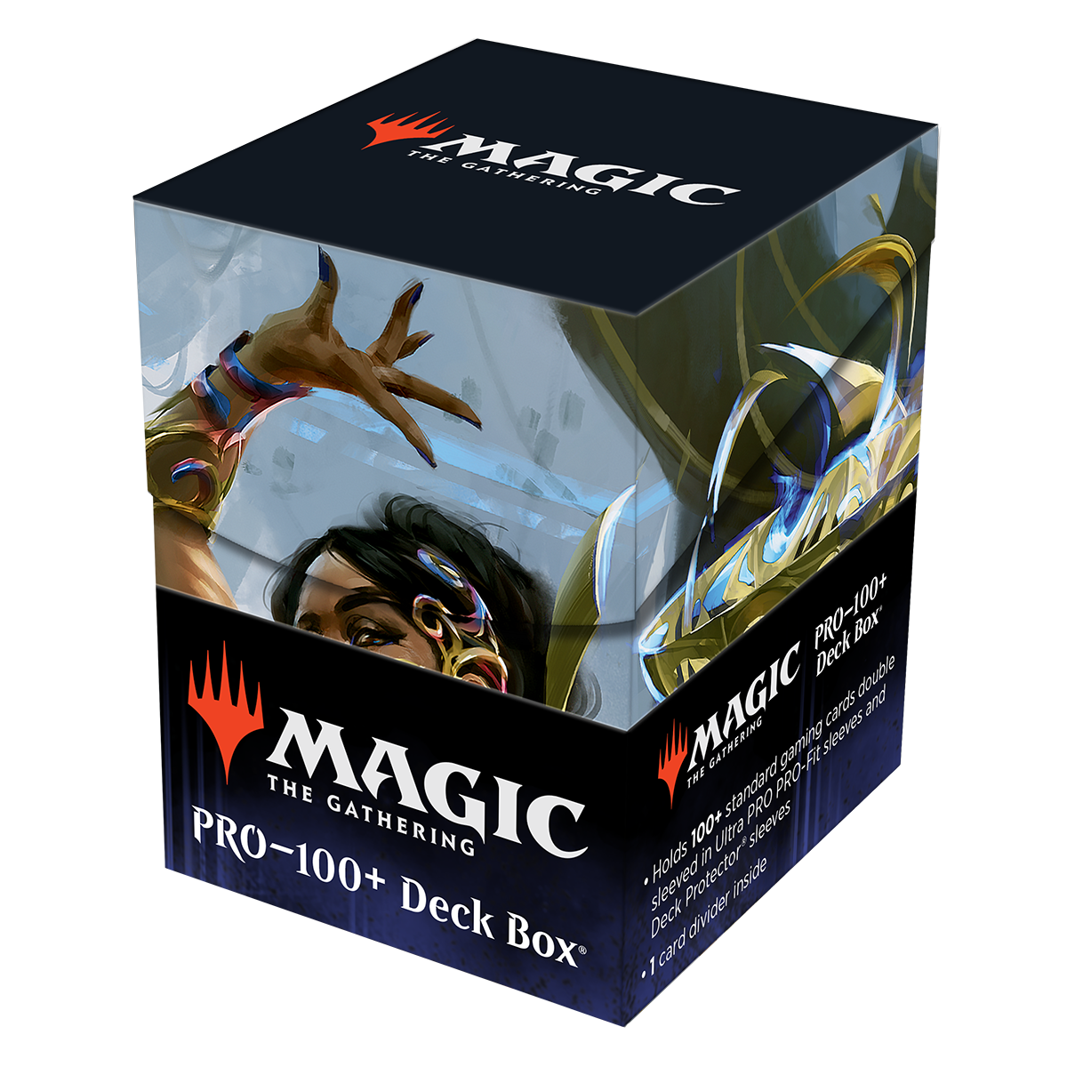 ultra-pro-the-brothers-war-saheeli-filigree-master-100-deck-box-f-r-magic-the-ga image 2