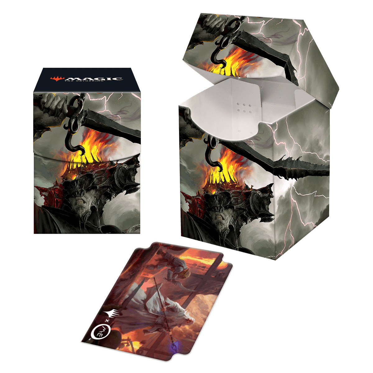 ultra-pro-the-lord-of-the-rings-tales-of-middle-earth-sauron-100-deck-box-f-r-ma image 1