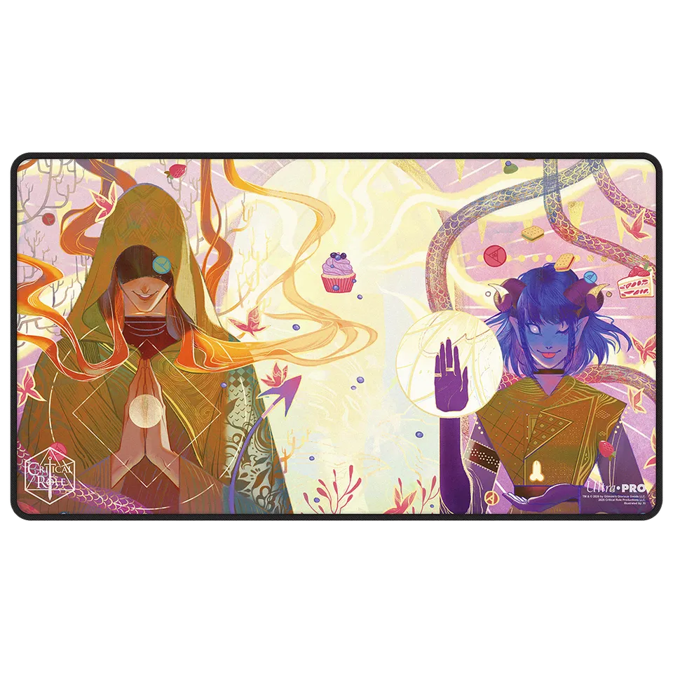 ultra-pro-critical-role-radiants-jester-lavorre-playmat-schwarz-gen-ht image 1