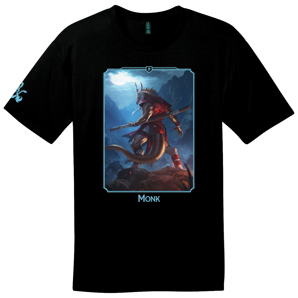 ultra-pro-dungeons-dragons-monk-class-t-shirt image 1