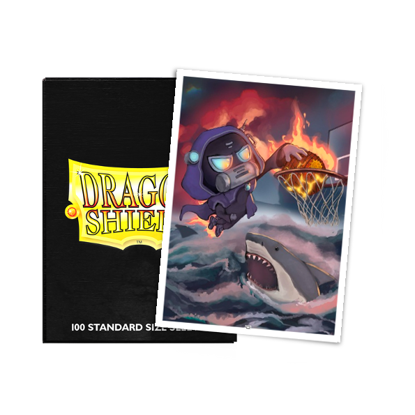 dragon-shield-trinket-mage-ballin-trinket-brushed-art-sleeves-100-standard-h-lle image 2