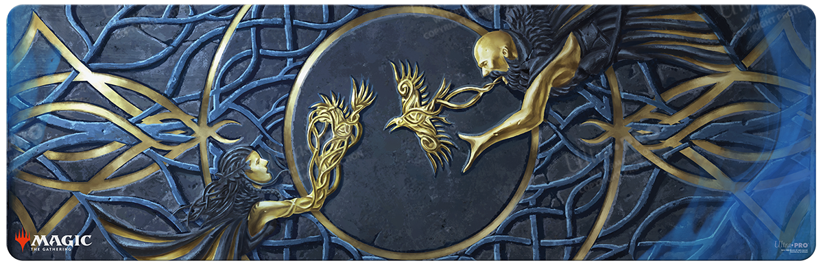 ultra-pro-kaldheim-the-raven-s-warning-table-playmat-f-r-magic-the-gathering-183 image 2