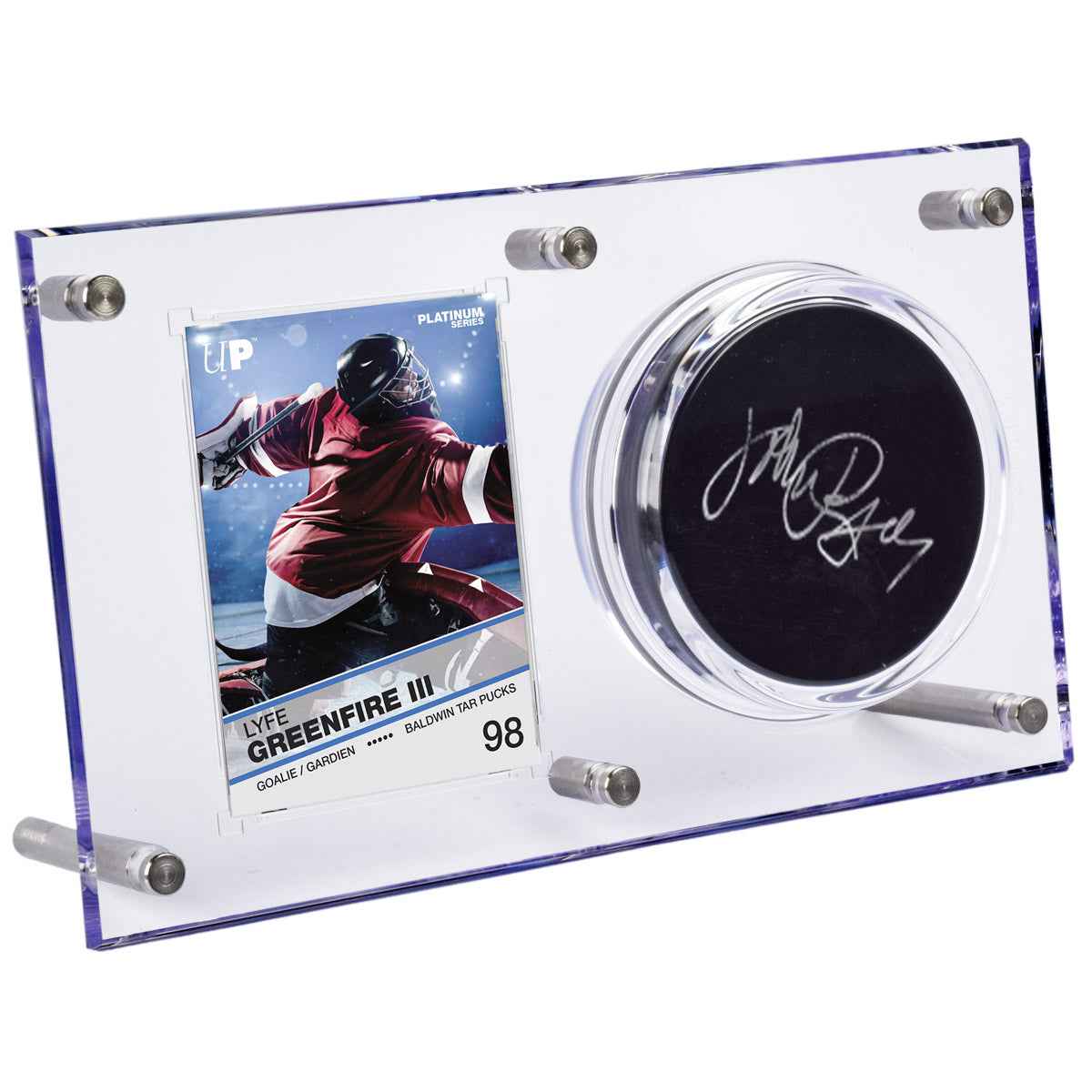 ultra-pro-one-touch-puck-card-flip-display-35pt-clear-vitrine-f-r-puck-karte image 1