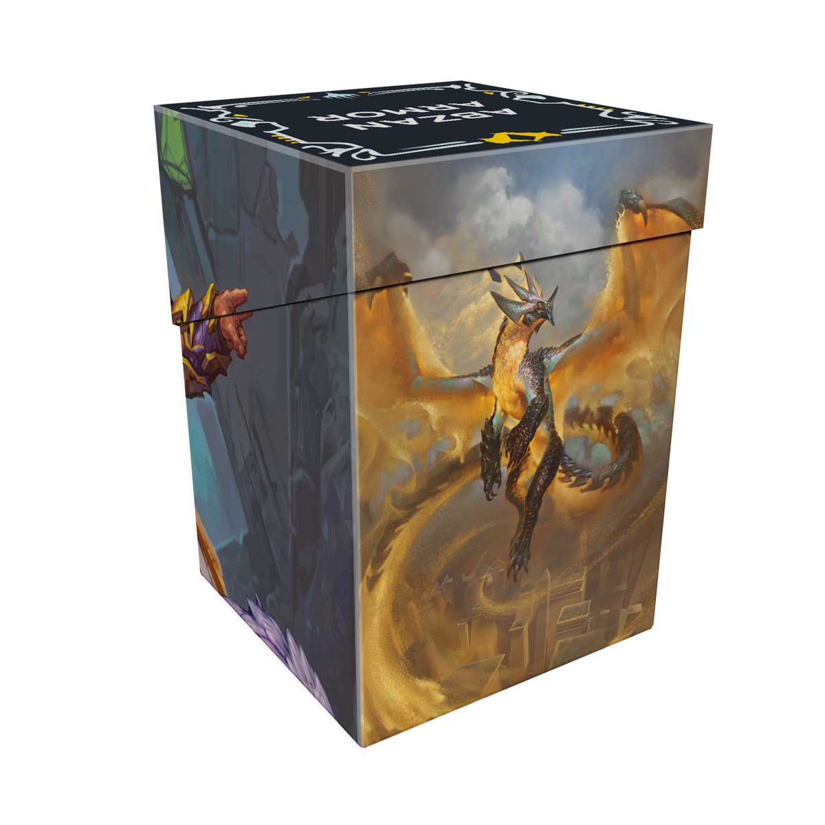 ultra-pro-tarkir-dragonstorm-abzan-armor-100-deck-box-f-r-magic-the-gathering image 3