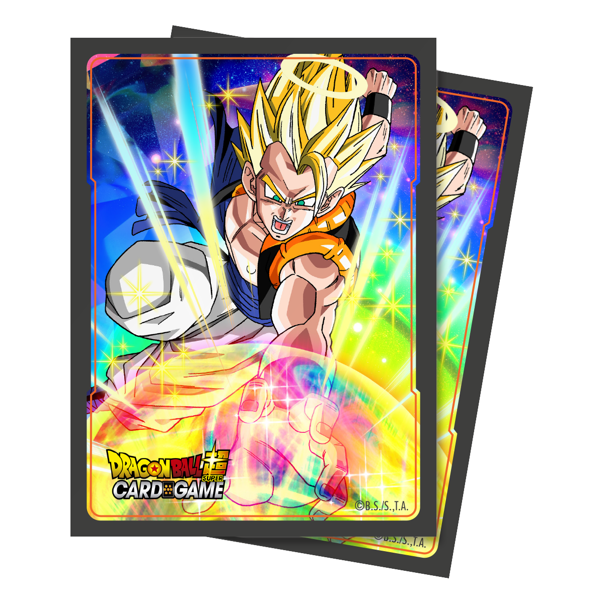 ultra-pro-dragon-ball-super-deck-protector-sleeves-super-saiyan-god-ss-gogeta-65 image 1