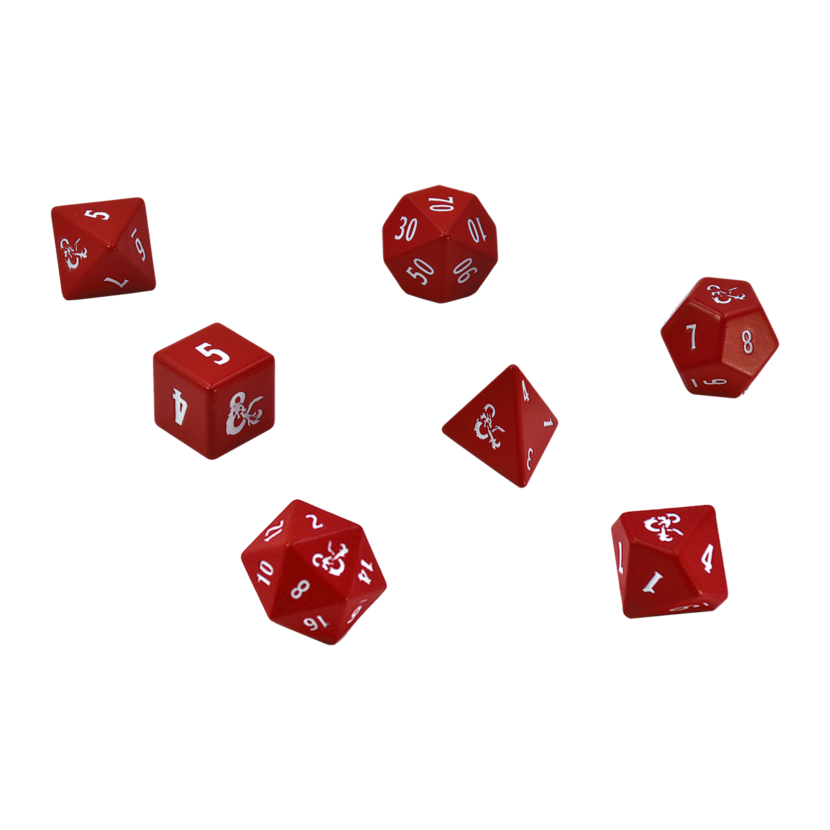 ultra-pro-dungeons-dragons-heavy-metal-rot-wei-rpg-w-rfelset-7-teilig image 2