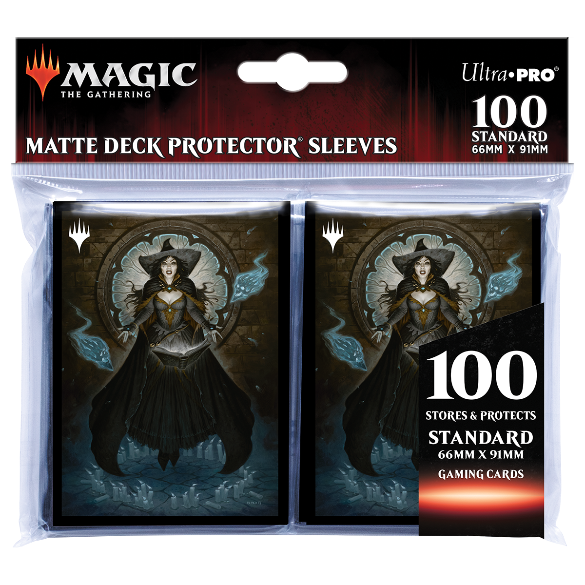 ultra-pro-commander-legends-tasha-the-witch-queen-100ct-deck-protector-sleeves-f image 2