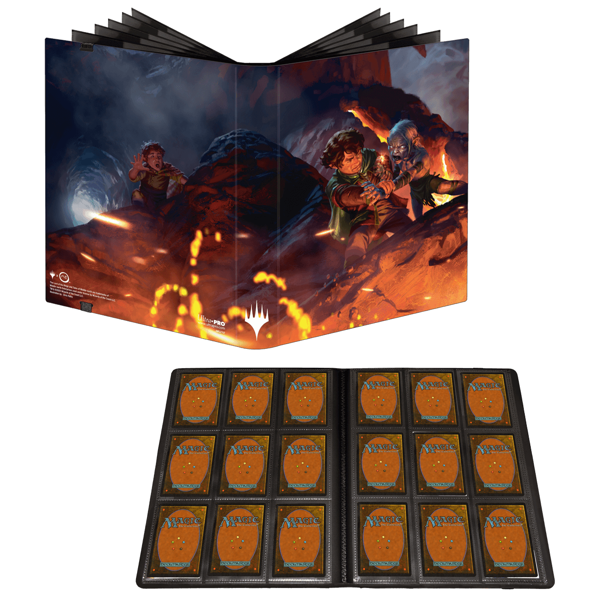 ultra-pro-the-lord-of-the-rings-tales-of-middle-earth-frodo-gollum-9-pocket-pro- image 2
