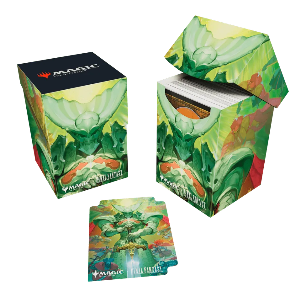 ultra-pro-magic-the-gathering-final-fantasy-summon-knights-of-round-100-deck-box image 1