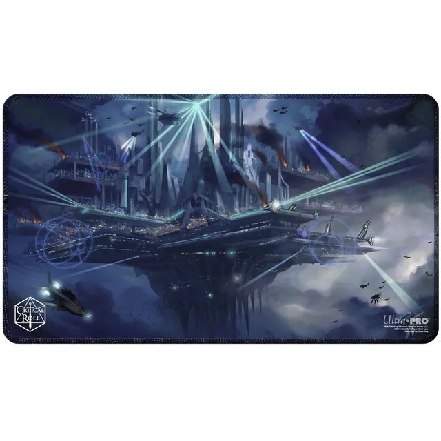 ultra-pro-critical-role-stitched-edge-playmat-the-flying-city-of-aeor image 1