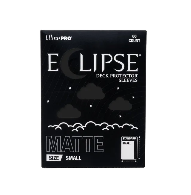ultra-pro-eclipse-matte-small-deck-protector-h-llen-jet-black-60-st-ck image 1