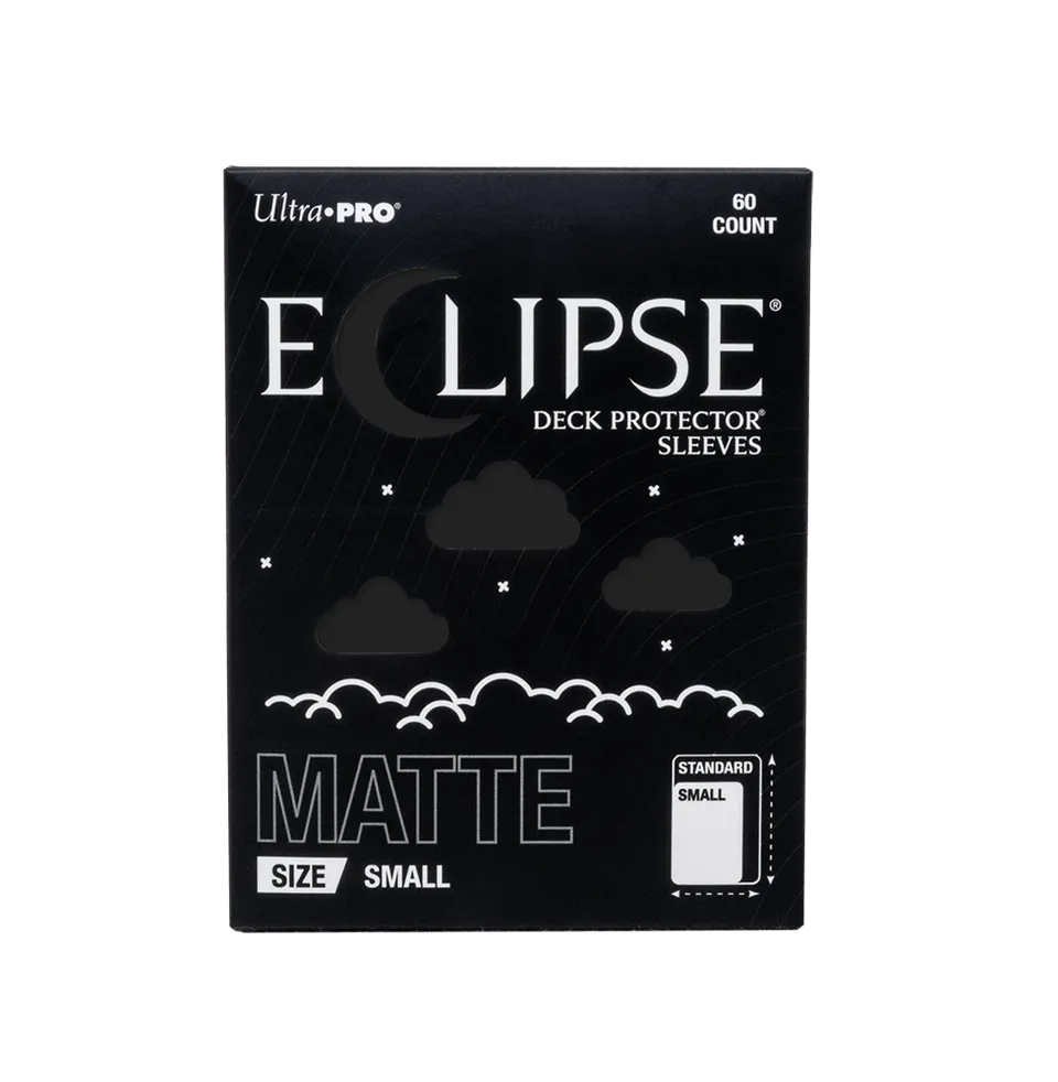 ultra-pro-eclipse-matte-small-deck-protector-h-llen-jet-black-60-st-ck image 1
