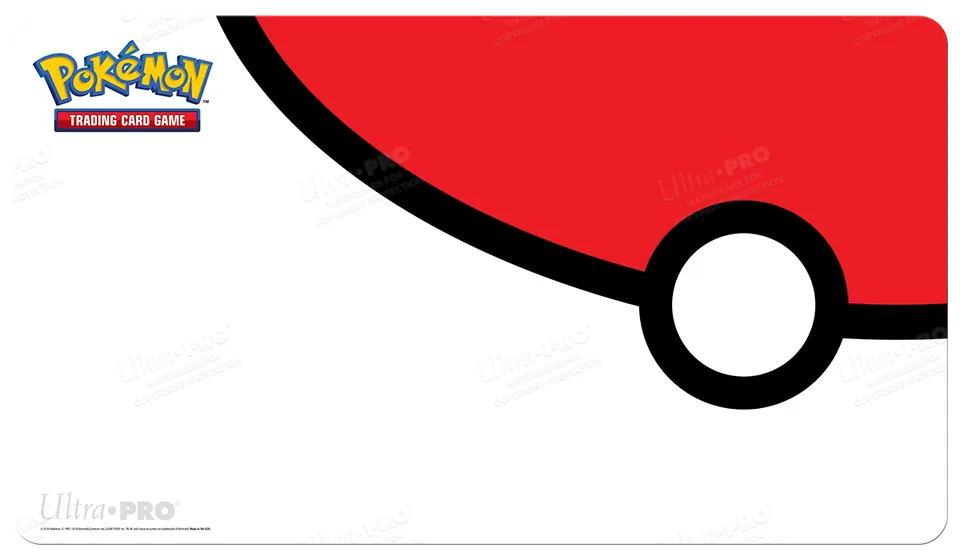 ultra-pro-pokemon-pok-ball-standard-gaming-playmat-mousepad image 1
