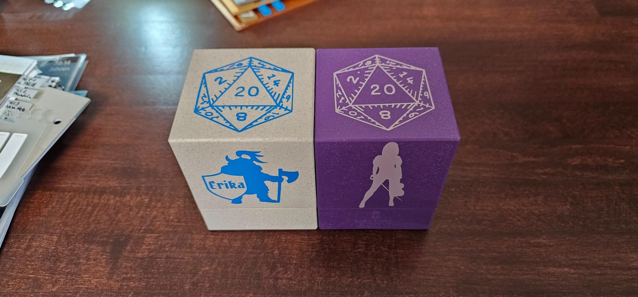 Lieblingsdeckbox in Knallorange