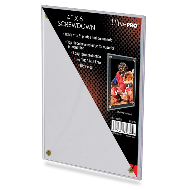 ultra-pro-4-x-6-screwdown-halter-f-r-karten-und-fotos image 1